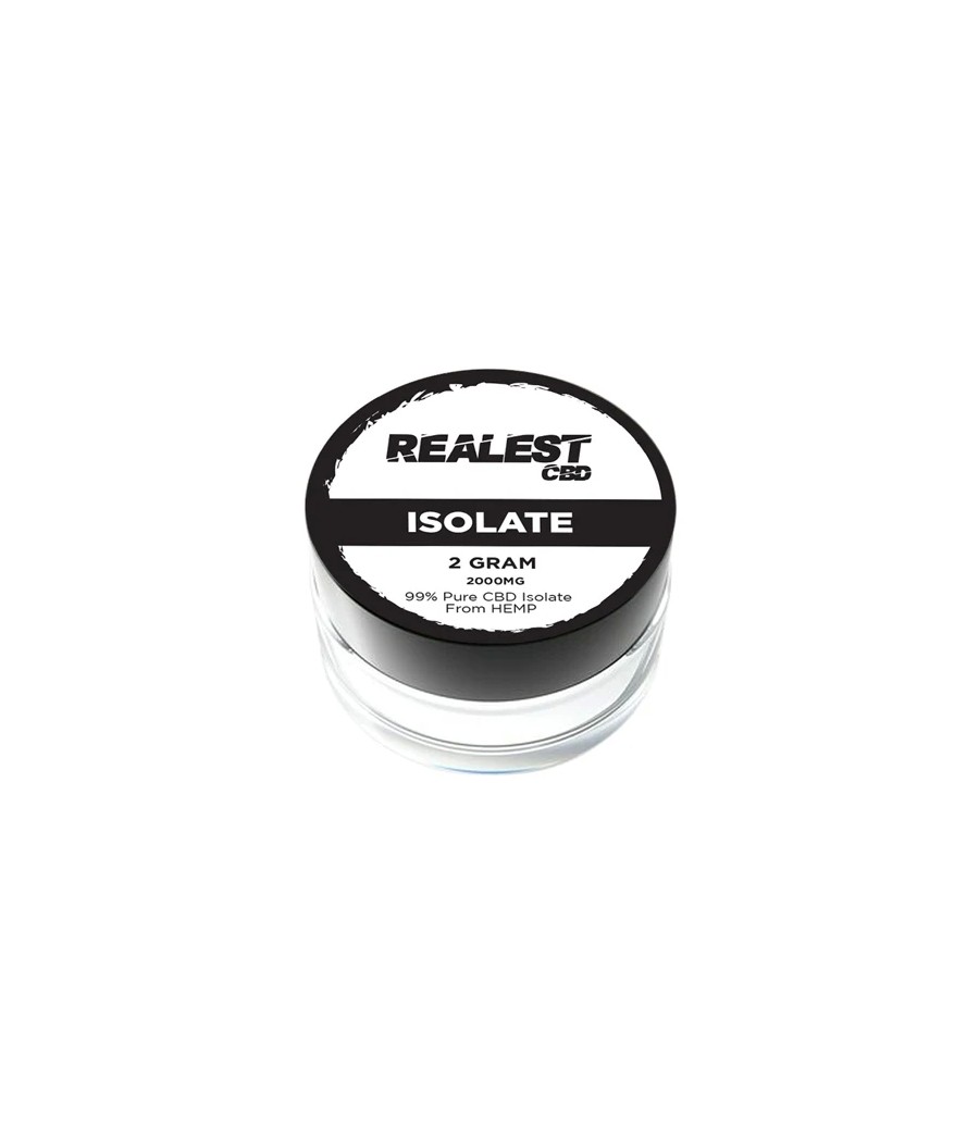 Realest CBD 2000mg CBD Isolate (BUY 1 GET 1 FREE)