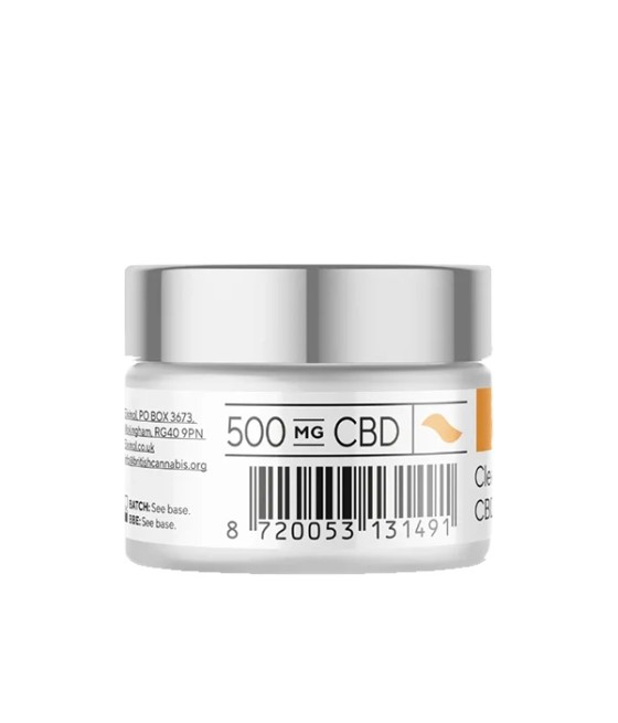 Elixinol Skin 500mg CBD Cleansing  Balm - 50ml