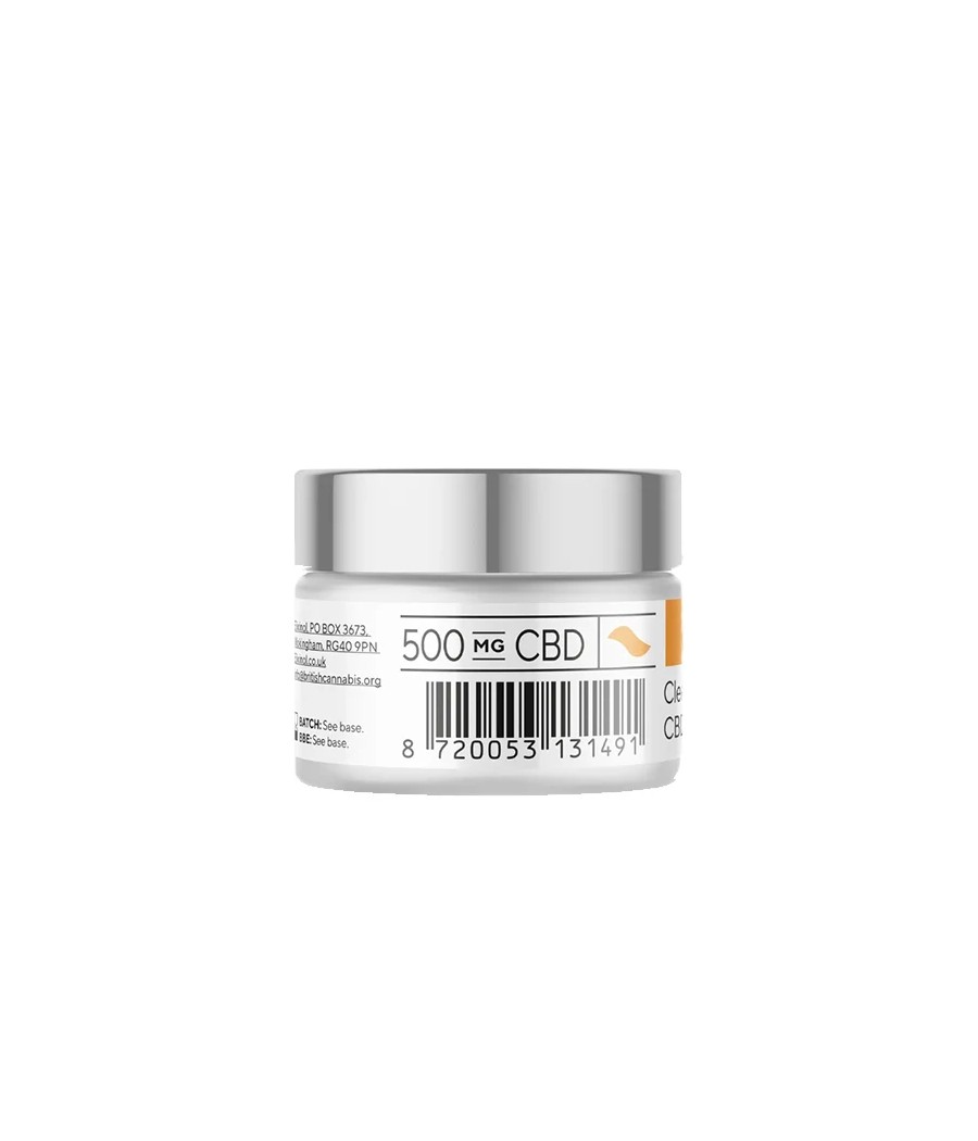 Elixinol Skin 500mg CBD Cleansing  Balm - 50ml