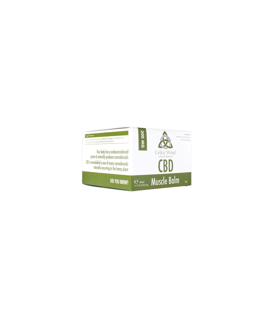 Celtic Wind Crops 300mg CBD Muscle Balm - 40ml (BUY 1 GET 1 FREE)