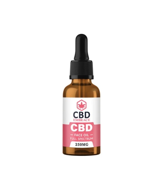 CBD Embrace 250mg Full Spectrum CBD Face Oil - 30ml