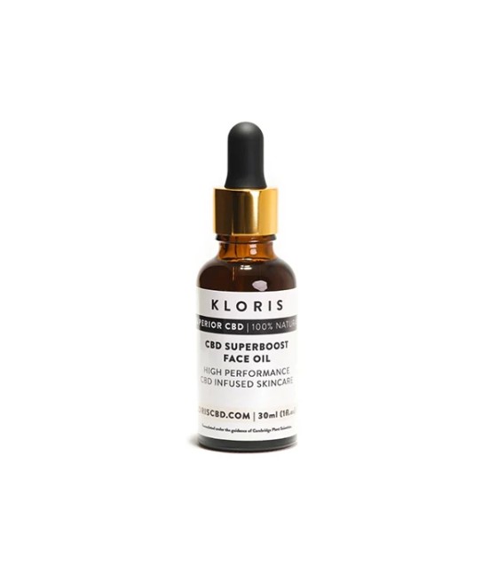 Kloris 2% CBD Superboost Face Oil - 30ml