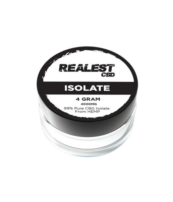 Realest CBD 4000mg CBG Isolate (BUY 1 GET 1 FREE)
