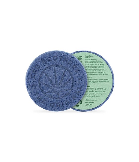 CBD Brothers 100mg CBD Lavender Bath Bomb - 100g