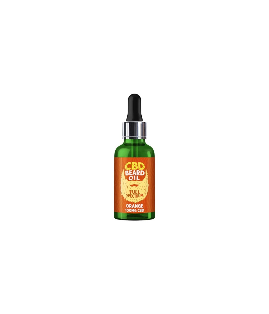 CBD Embrace 100mg Full Spectrum CBD Orange Beard Oil - 30ml