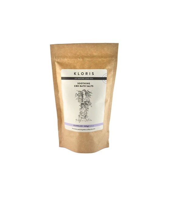 Kloris 1200mg Soothing CBD Bath Salts - 500g
