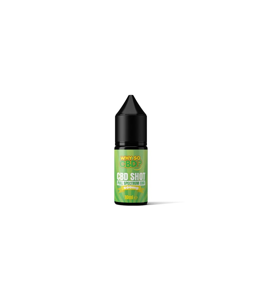 Why So CBD? 600mg Full Spectrum CBD Shot 10ml
