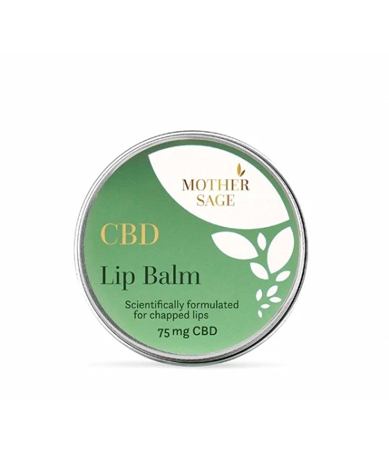 MotherSage 75mg CBD Lip Balm - 15ml