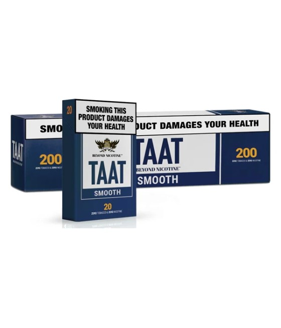 TAAT 500mg CBD Beyond Tobacco Smooth Smoking Sticks - Pack of 20