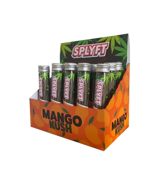SPLYFT Cannabis Terpene Infused Hemp Blunt Cones – Mango Kush