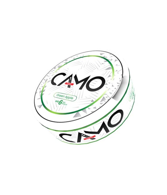 6mg Camo Nicotine Pouches - 20 Pouches