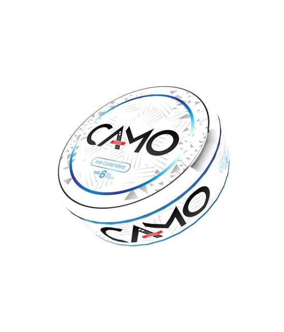 6mg Camo Nicotine Pouches - 20 Pouches