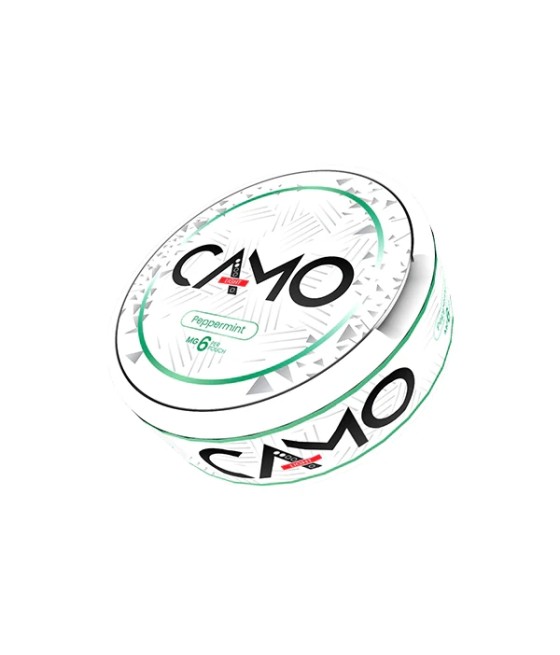 6mg Camo Nicotine Pouches - 20 Pouches