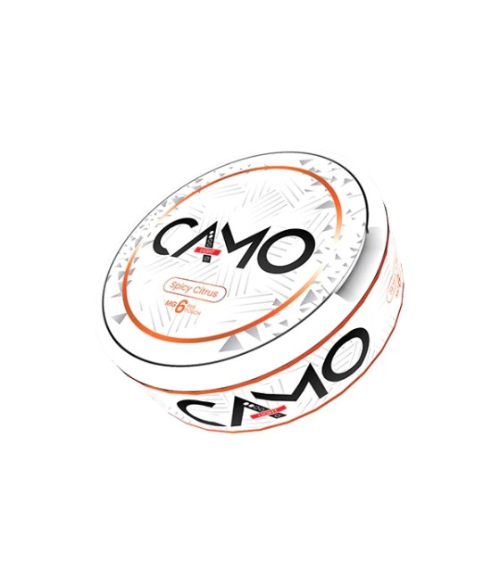 6mg Camo Nicotine Pouches - 20 Pouches