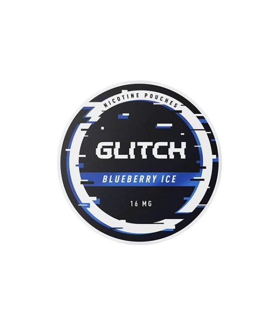 16mg Glitch Regular Nicotine Pouches - 20 Pouches