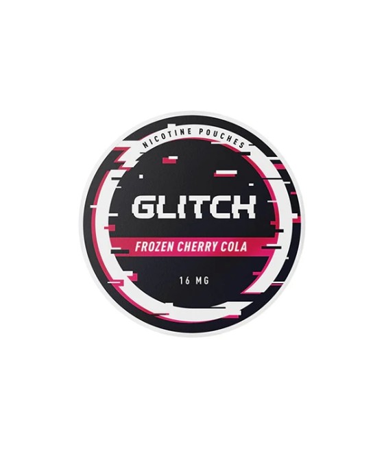 16mg Glitch Regular Nicotine Pouches - 20 Pouches