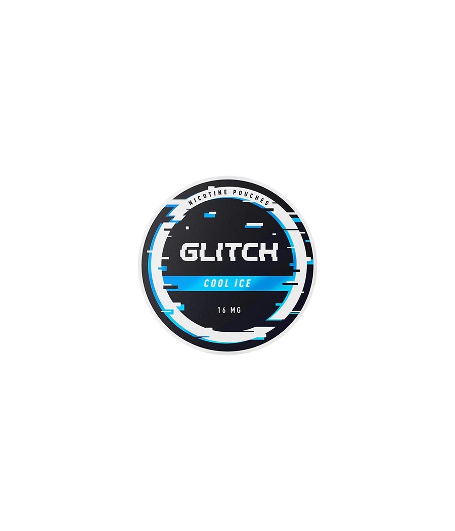 16mg Glitch Regular Nicotine Pouches - 20 Pouches