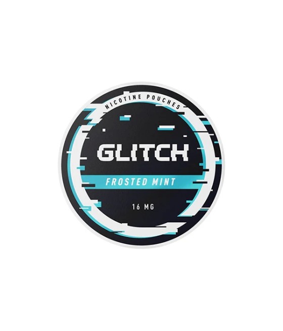 16mg Glitch Regular Nicotine Pouches - 20 Pouches