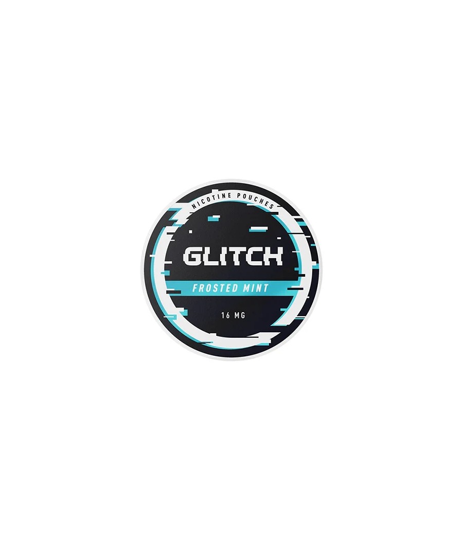 16mg Glitch Regular Nicotine Pouches - 20 Pouches