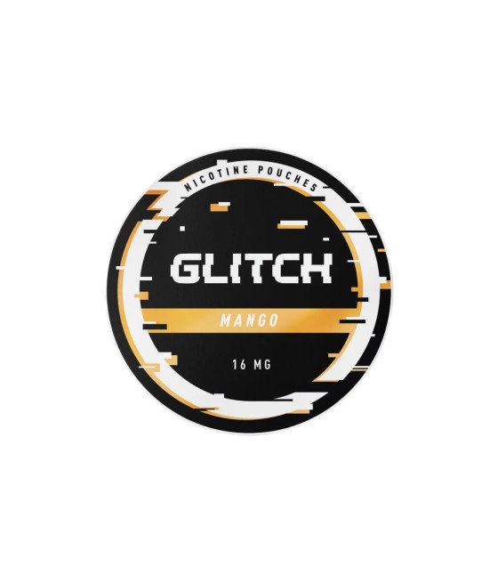 16mg Glitch Regular Nicotine Pouches - 20 Pouches