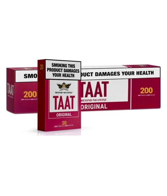 TAAT 500mg CBD Beyond Tobacco Original Smoking Sticks - Pack of 20