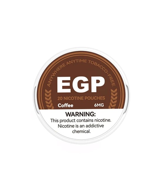 6mg EGP Nicotine Pouches - 20 Pouches