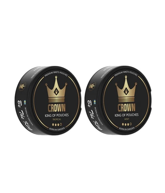 9mg Crown Strong Nicotine Pouches - 20 Pouches