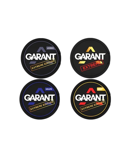 50mg Garant Extreme Nicotine Pouch - 20 Pouches