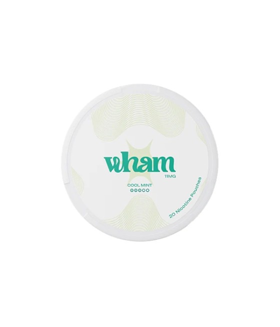 11mg Wham Regular Nicotine Pouch - 20 Pouches (Buy 1 Get 1 Free)