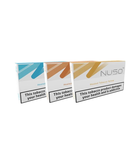 NUSO Heated Tobacco Sticks Strength 4 - 20 Sticks