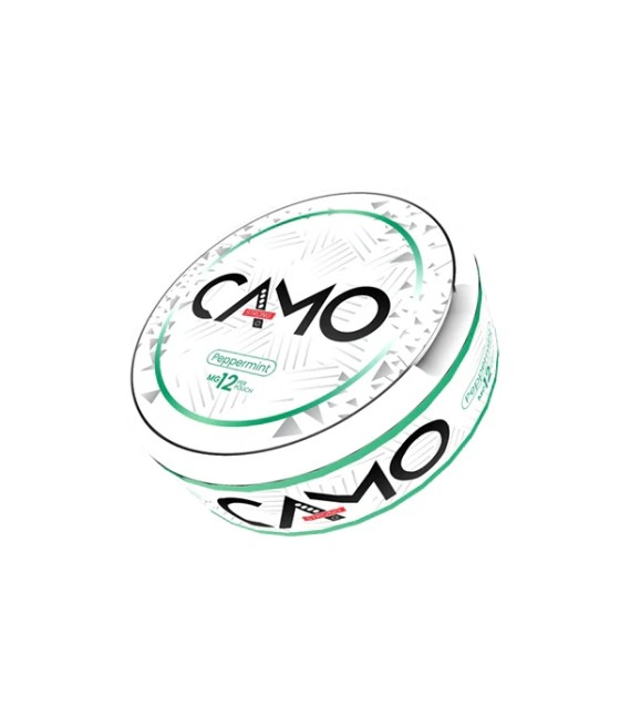 12mg Camo Nicotine Pouches - 20 Pouches