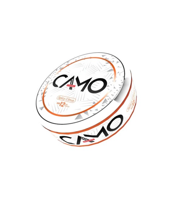 12mg Camo Nicotine Pouches - 20 Pouches