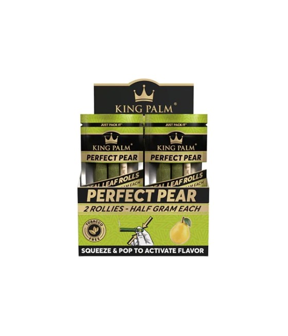 20 King Palm 0.5g Flavoured Wrap Rollies - Display Pack