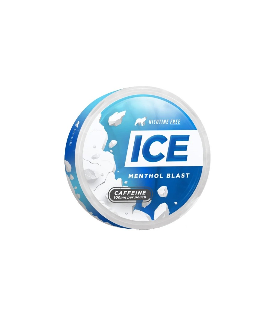 100mg Ice Range Caffeine Pouches - 20 Pouches