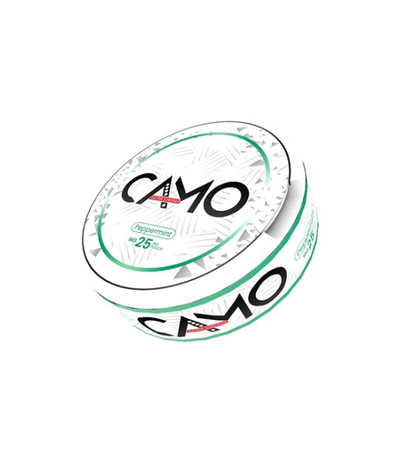 25mg Camo Nicotine Pouches - 20 Pouches