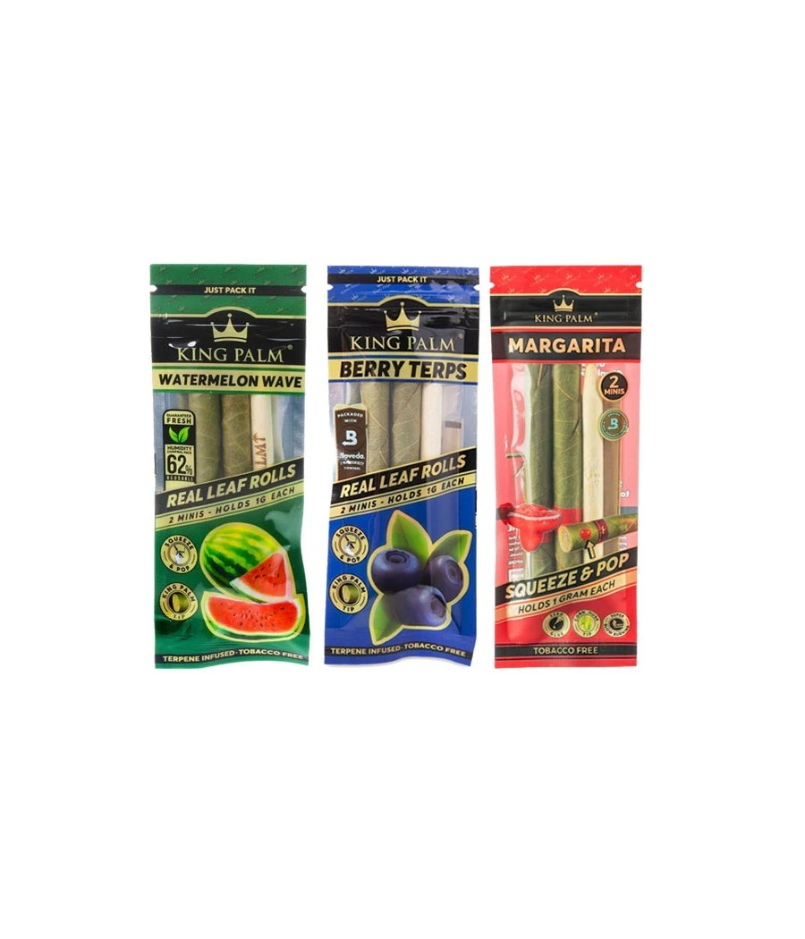 2 King Palm Mini 1G Rolls