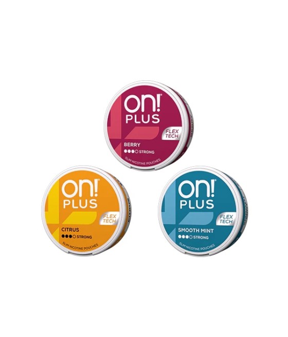 9mg On! Plus Strong Nicotine Pouches - 20 Pouches