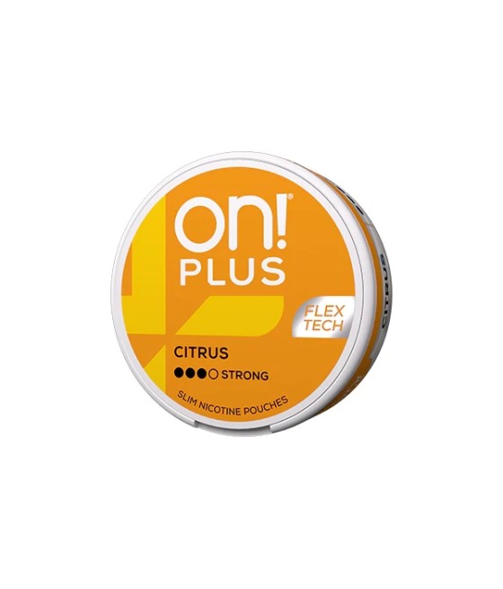 9mg On! Plus Strong Nicotine Pouches - 20 Pouches