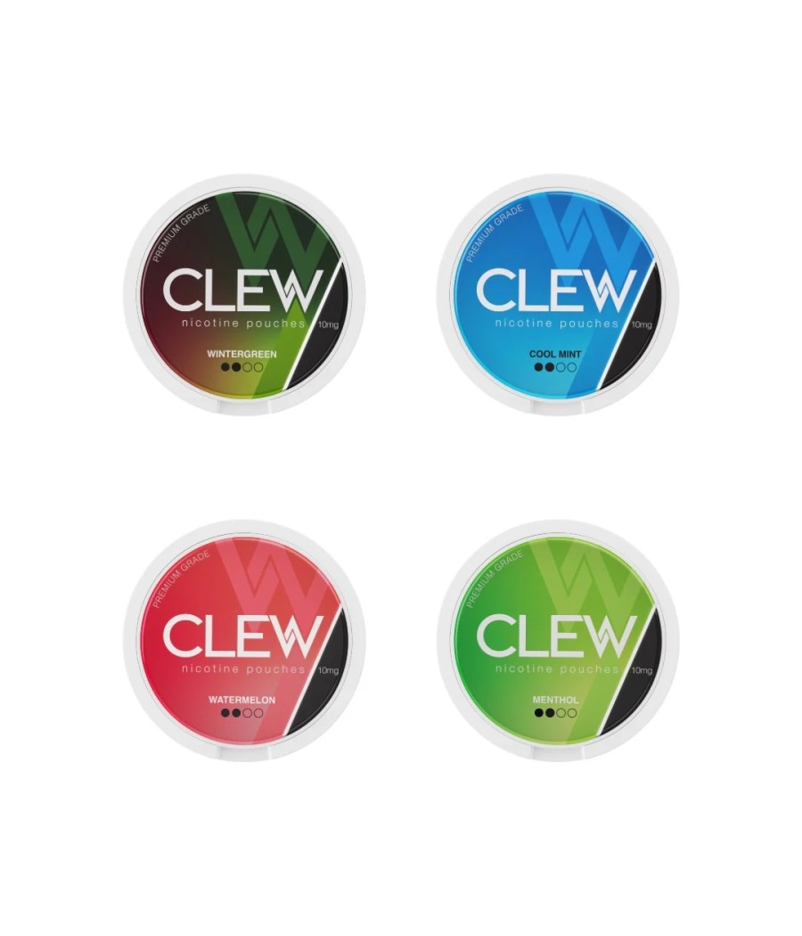 10mg CLEW Nicotine Pouches - 20 Pouches