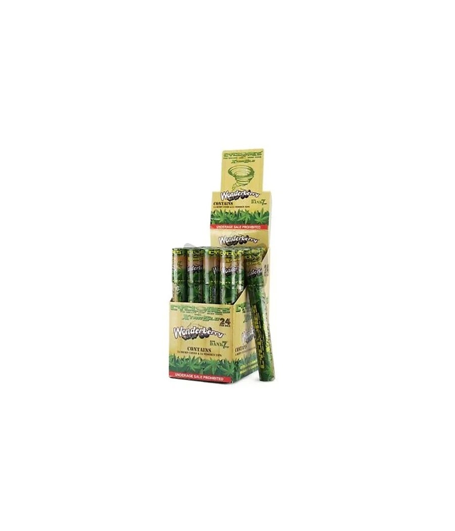 Cyclones Pre Rolled Clear Cones - 24 pack
