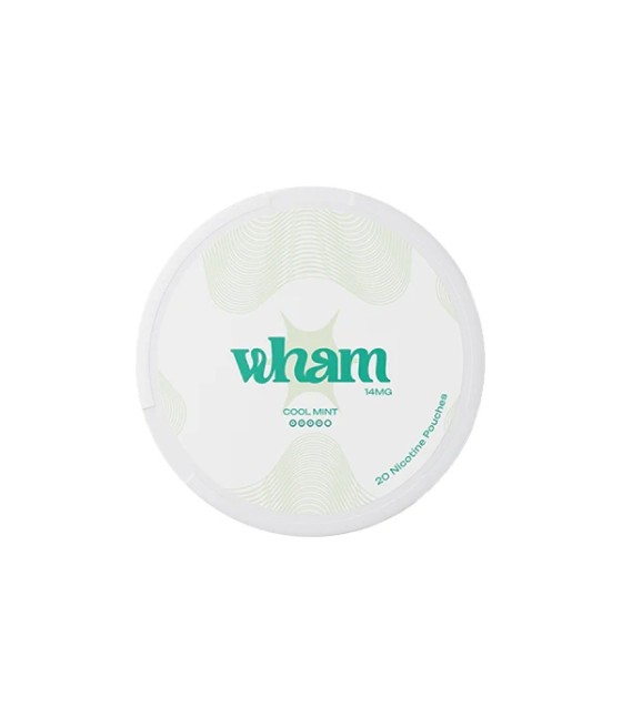 14mg Wham Regular Nicotine Pouch - 20 Pouches (Buy 1 Get 1 Free)
