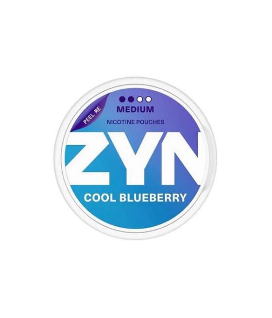 6mg ZYN Medium Nicotine Pouches - 21 Pouches