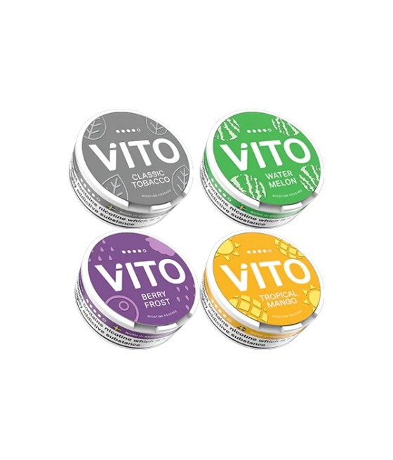14mg VITO Nicotine Pouches - 20 Pouches