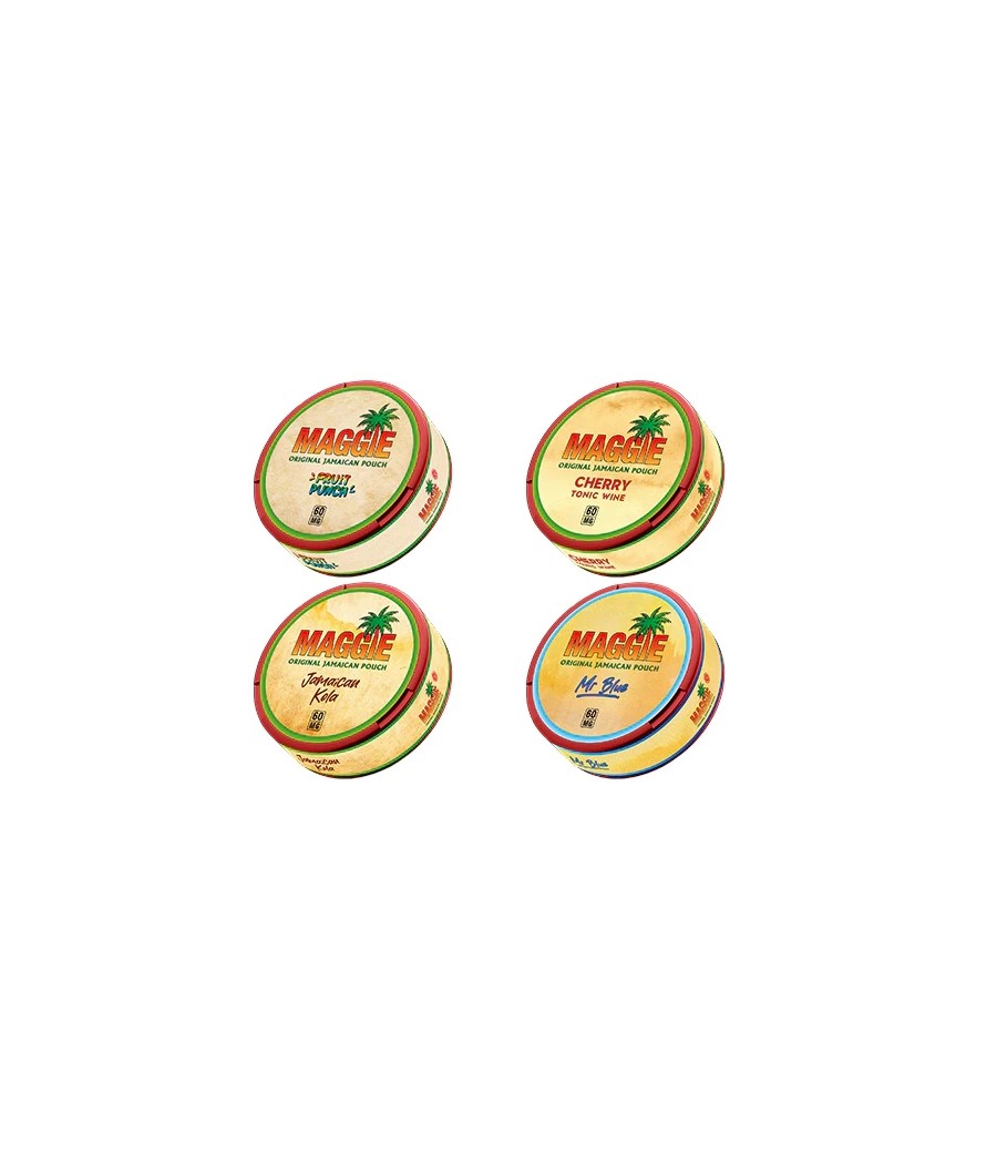 60mg Maggie Extreme Nicotine Pouches - 20 Pouches