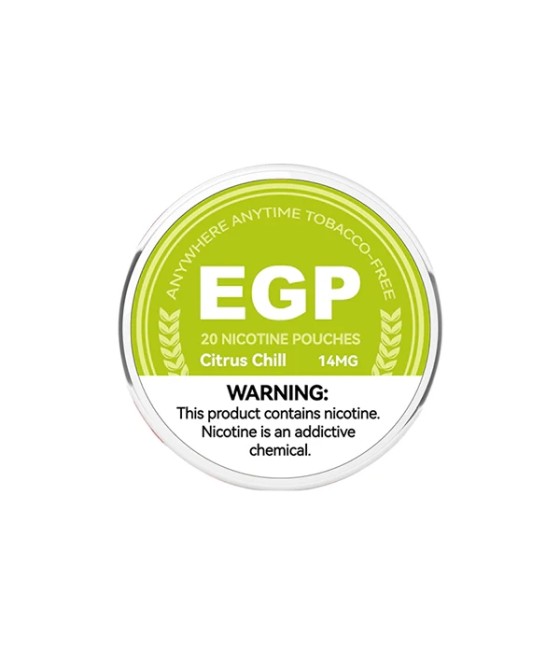 14mg EGP Nicotine Pouches - 20 Pouches