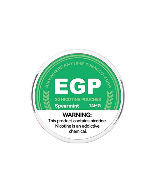 14mg EGP Nicotine Pouches - 20 Pouches