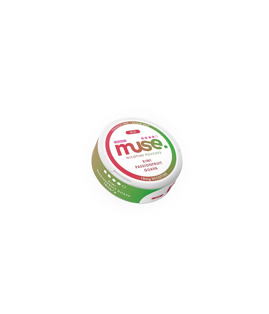 18mg Muse Nicotine Pouches (UK Made) - 20 Pouches