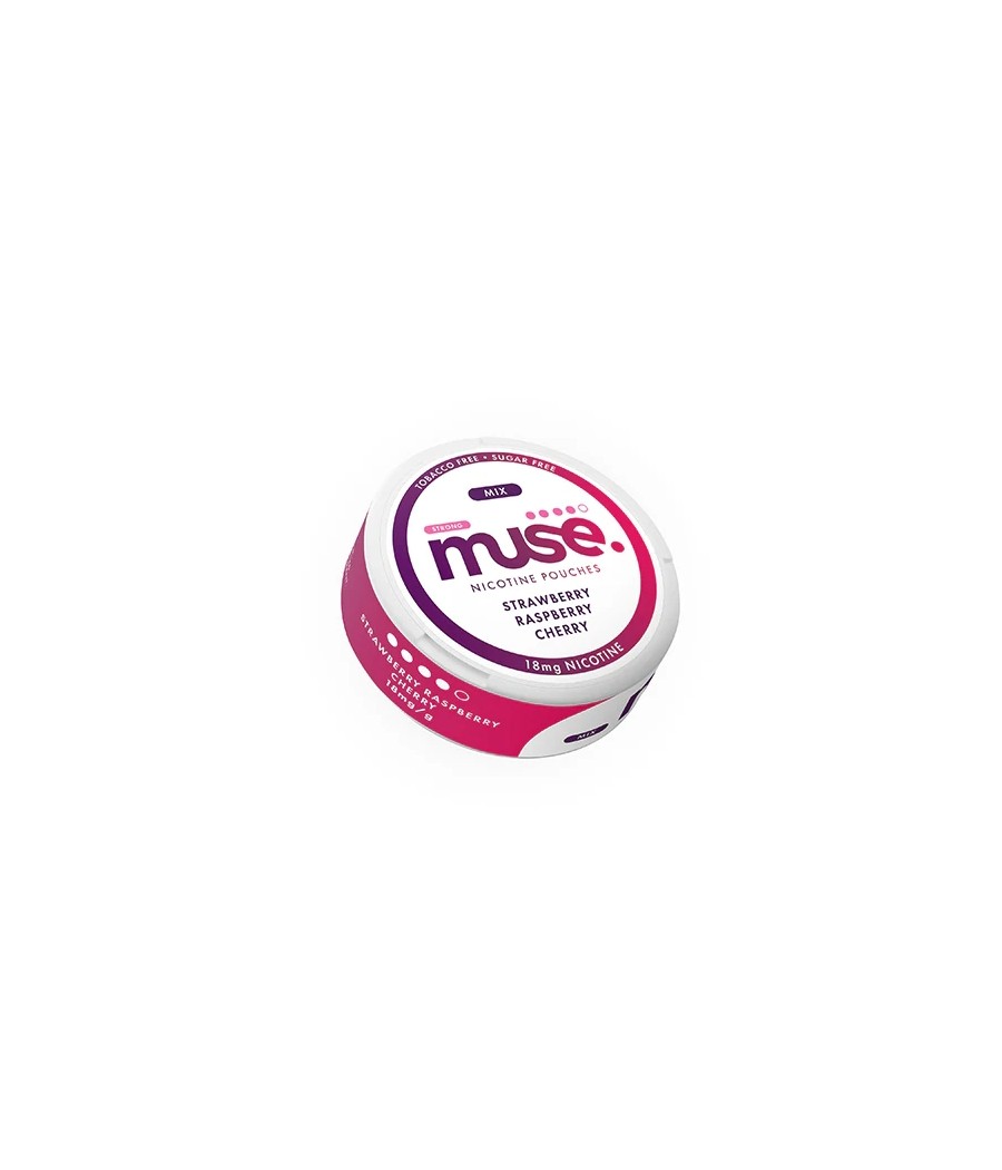 18mg Muse Nicotine Pouches (UK Made) - 20 Pouches