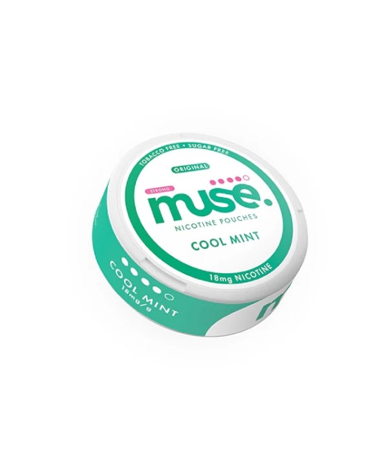 18mg Muse Nicotine Pouches (UK Made) - 20 Pouches