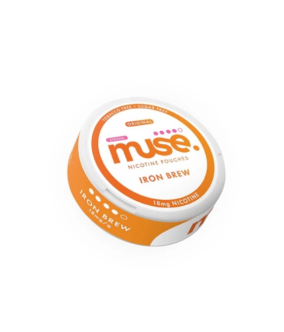 18mg Muse Nicotine Pouches (UK Made) - 20 Pouches